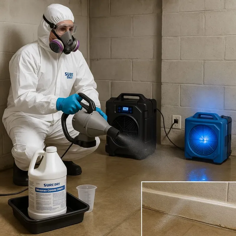 Sanitization and Odor Removal process in Dollar Corner, WA