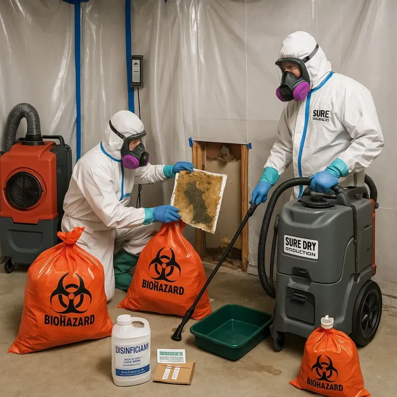 Contaminated Water Handling Protocols process in Dollar Corner, WA
